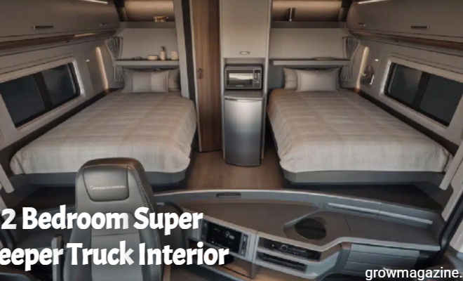 2 Bedroom Super Sleeper Truck Interior: Inside the Ultimate Luxury Semi-Truck Living Space