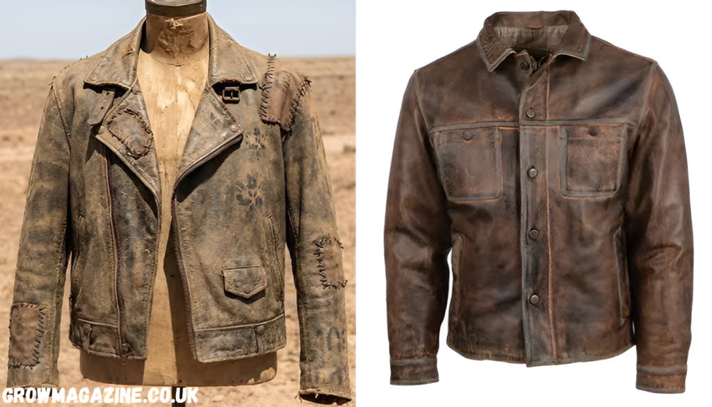 Distressed Leather Jacket